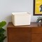 IRIS USA Plastic Modular Stackable Lidded Basket Storage Organizer Bins